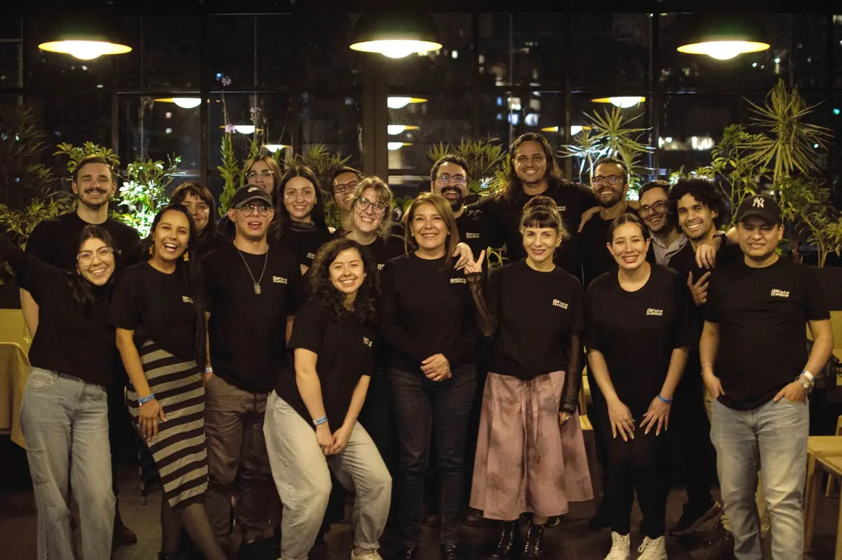 The Pareto Talent team together at a team meetup